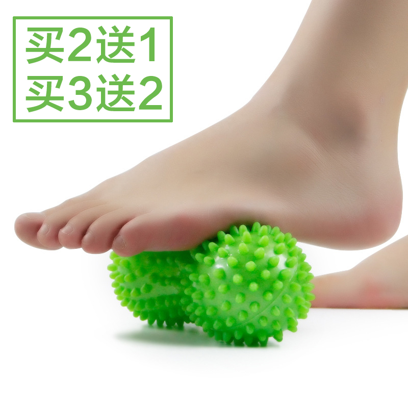 Peanut Massage Ball Fitness Football Foot Sound wrist Back Relax Muscle Soothing Hedgehog