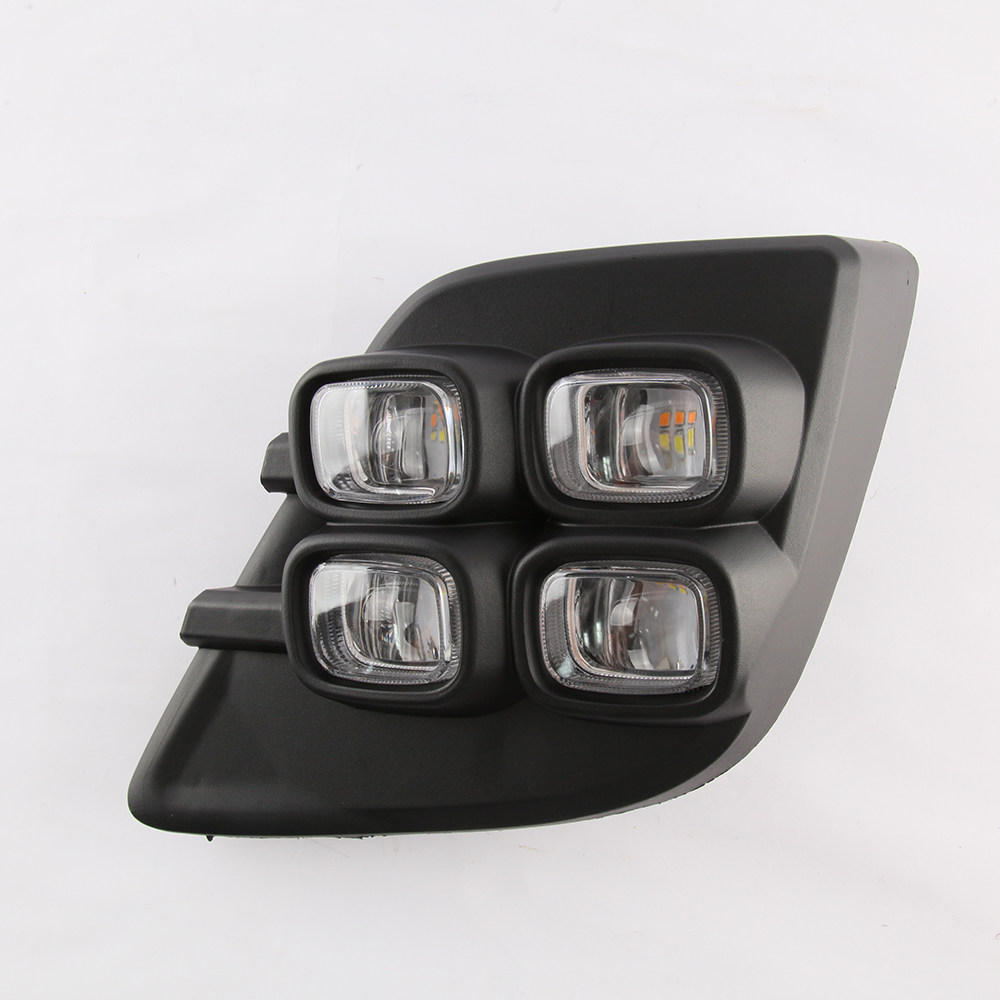 2PCS LED Daytie Running Light For Ford Ranger T9 2022 2023 2024 Dynaic Turn Signal DRL Fog Lap - View #6