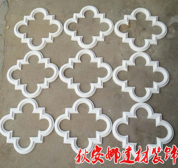 Arc gypsum line suspended ceiling Exquisite modern dining room suspended ceiling Gypsum flower popular boutique ceiling modeling wall flower