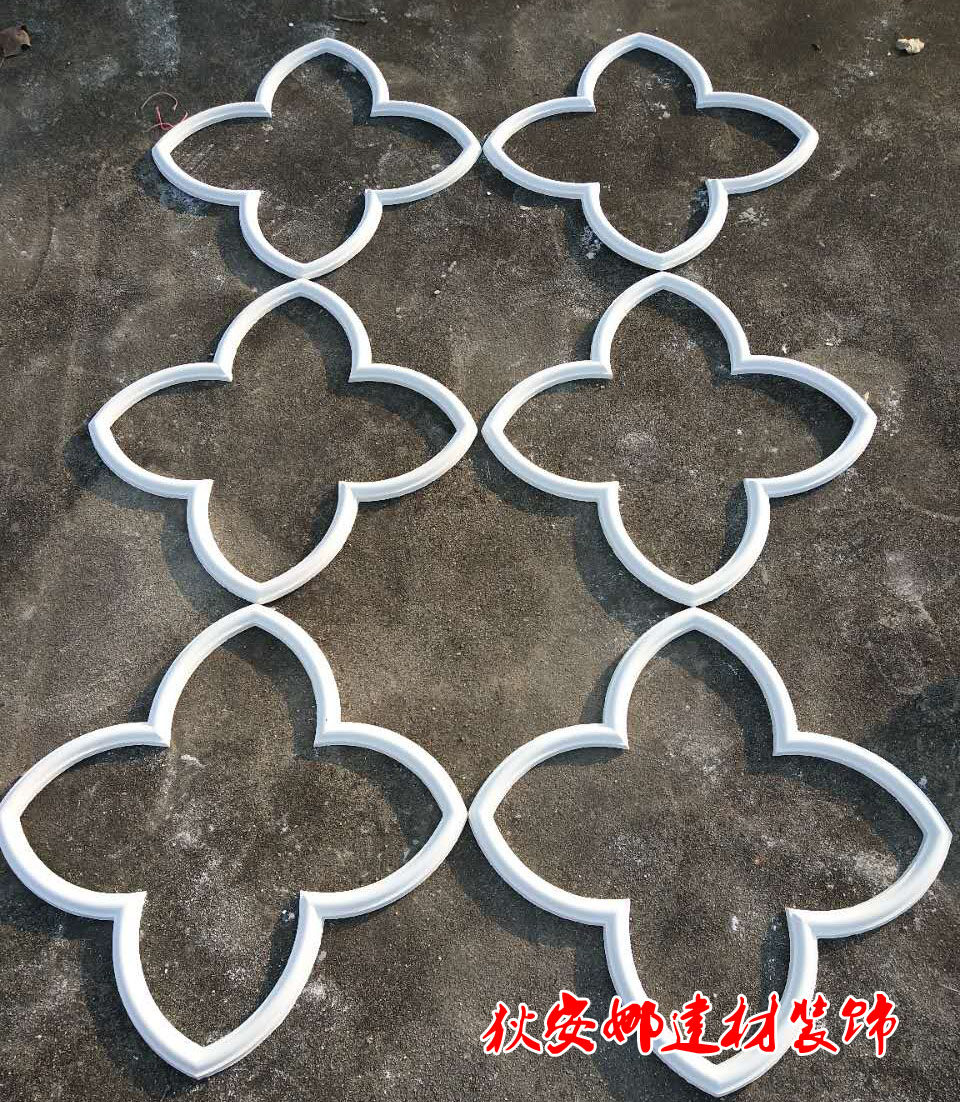 New plaster line overhanging ceiling ceiling ceiling ceiling Indoor flower-shaped Alien parquet Lace-Shaped Arc-shaped Arc