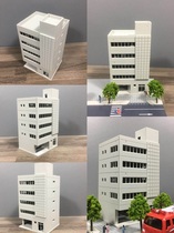 N scale 1 150 sand table building scene model Railway station scene Hard plastic assembly plain color model