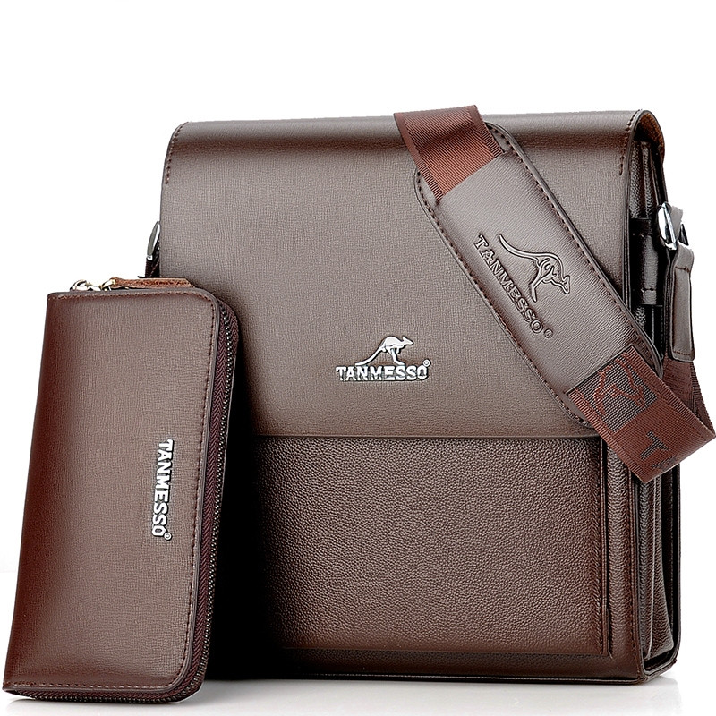 Hong Kong I TGREG new fashion single shoulder bag messenger bag business leather bag sports leisure large-capacity backpack tide