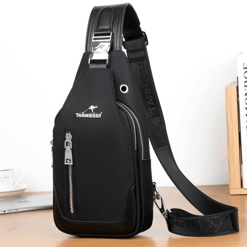 Hong Kong I TGREG Chest Bag Korean Messenger Bag Casual Oxford Cloth Small Bag Backpack Shoulder Bag Sports Chest Bag