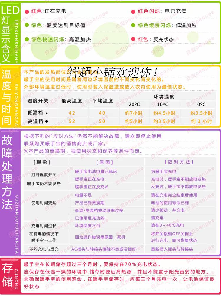 Réchauffeur USB pour les mains - Ref 416130 Image 24