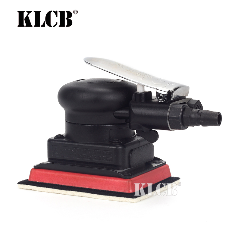 KLCB caustic pneumatic square glass polishing machine oil removing film theorizer high speed shock throwing machine car beauty tool