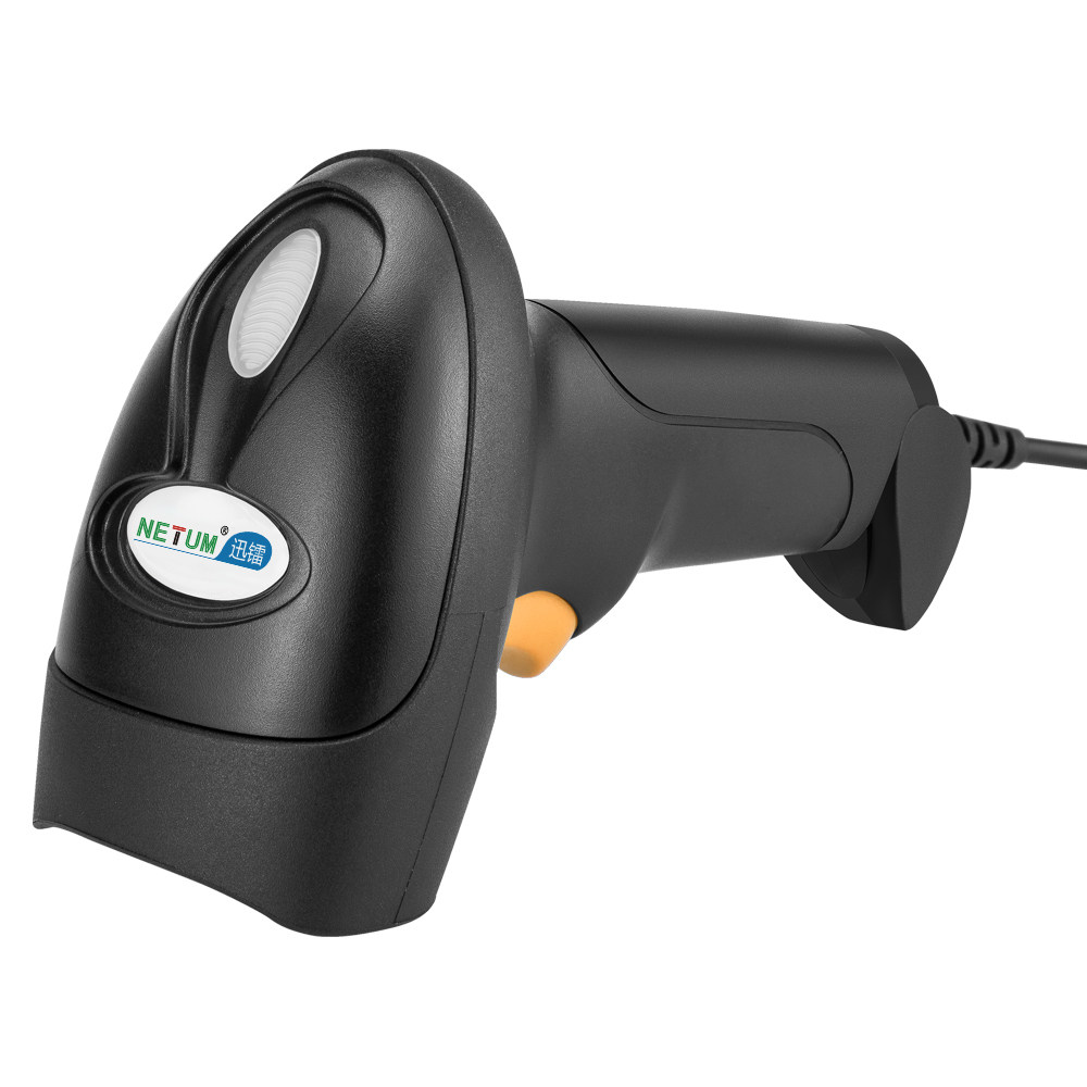 Supermarket Clothing Store Red Light Scanner Usb Mouth Wired Barcode Kits the installation of the pack Church