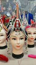 Ethnic head decoration The clothing of the ethnic group of the ethnic group The head decoration of the ethnic group The head decoration of the ethnic group