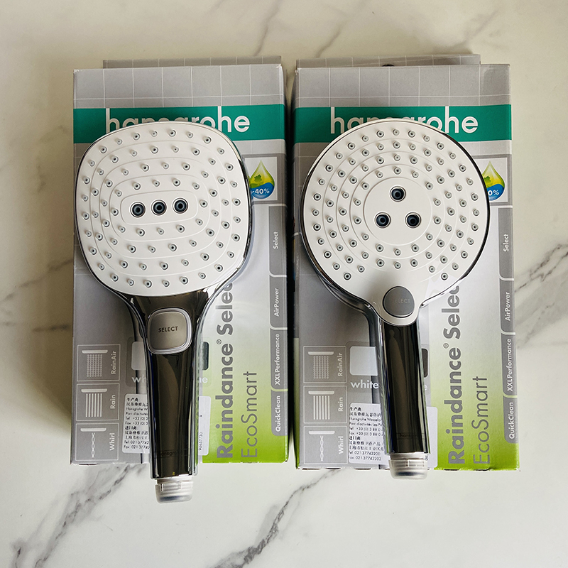 Hansgrohe Raindance E120 Three-Speed Handheld Shower Head Shower Nozzle German Original 26521407 Hansgrohe Raindance E120 Three-Speed Handheld Shower Head Shower Nozzle German Original 26521407