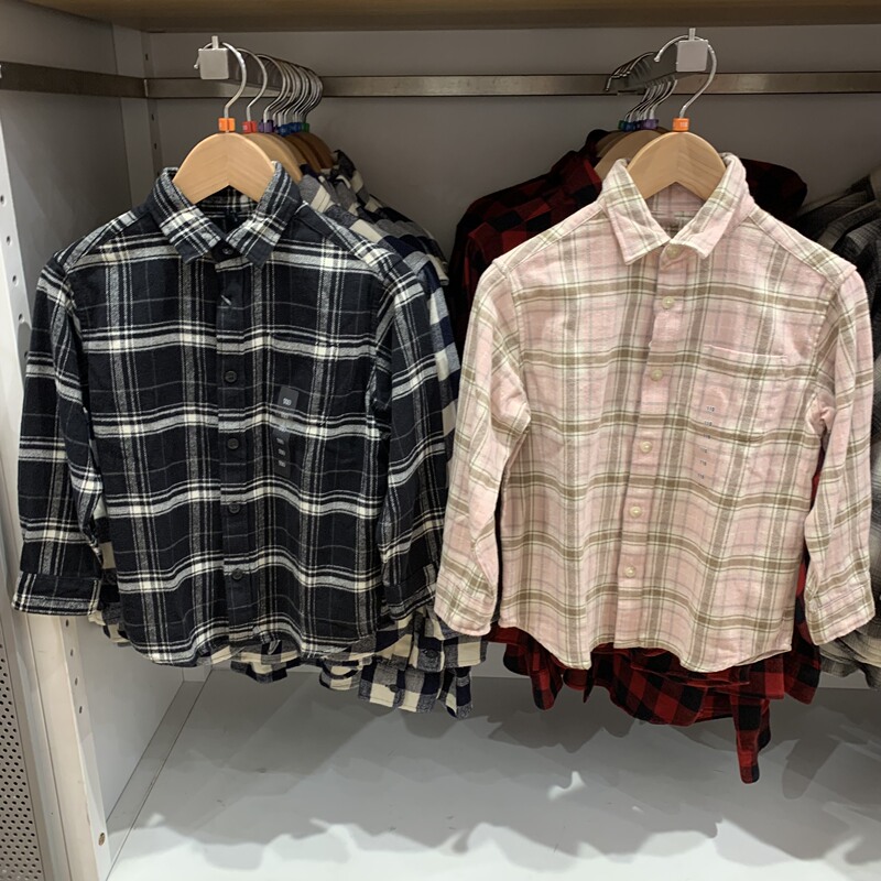 Fitting Room Japanese Style Autumn and Winter Children's Clothing Boys and Girls Flannel Plaid Long-Sleeved Shirt Top Y471386/471388 Fitting Room Japanese Style Autumn and Winter Children's Clothing Boys and Girls Flannel Plaid Long-Sleeved Shirt Top Y471386/471388