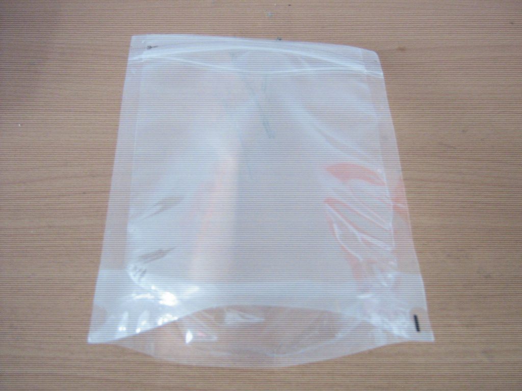 250g half catty thickened transparent blank tea food packaging bag fungus sealed bag self-sealing bag zipper bag