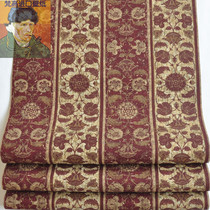 American imported pure paper wallpaper Study entrance background wall American retro striped wallpaper special stock