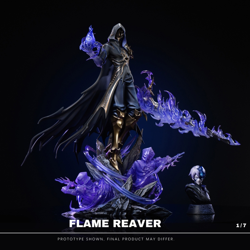 Non-In-Stock Mu Yao-Studio Black Flame Reaver Fire Stealer Statue Non-In-Stock Mu Yao-Studio Black Flame Reaver Fire Stealer Statue