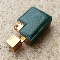 Private domain suitable for Cartier lighter leather case handmade customized genuine leather lighter case protective case bag for men and women