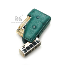 Lighter leather cover kit genuine leather cute custom protection for men and women suitable for individuality Peng Long sound lighter cover