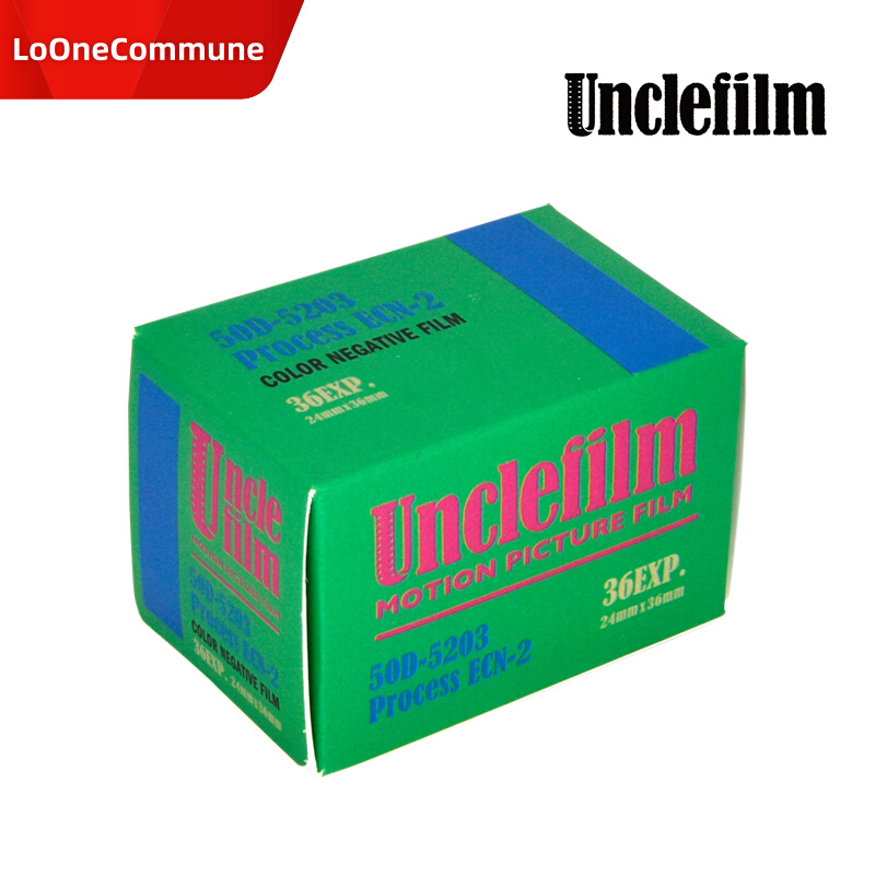 UncleFilm135 Color Film Film 5203 50D Daylight Negative 36 Sheets with DX Code ECN2 Wash