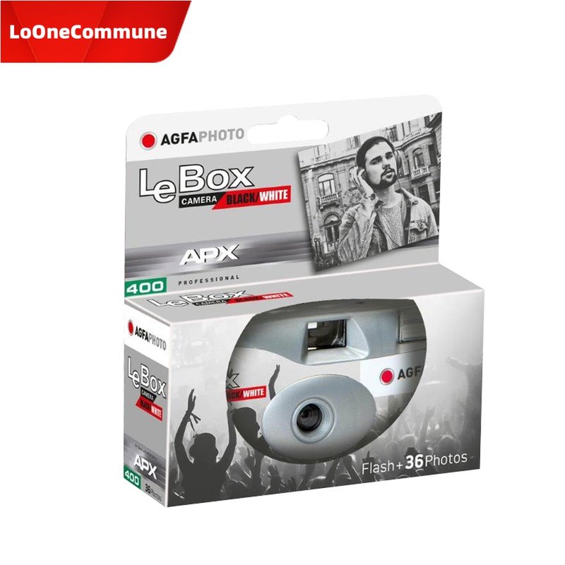 AGFA AGFA AX400 monochrome disposable film camera point-and-shoot film machine 36 sheets in stock