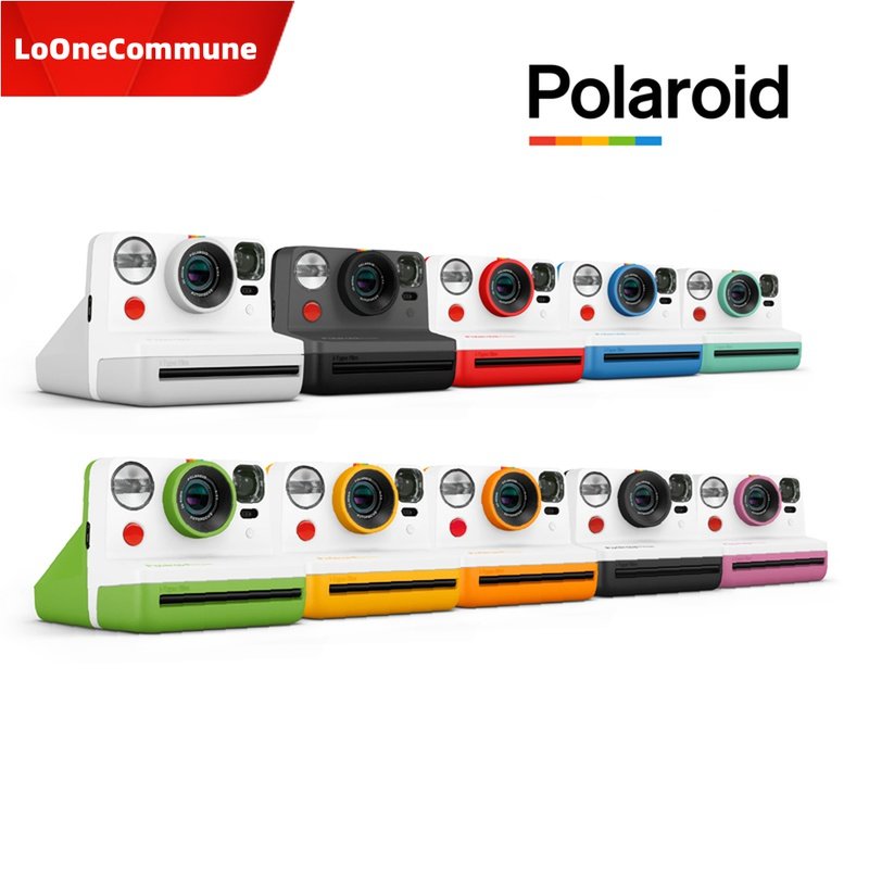 BN Polaroid Polaroid Now once imaged a retro Polaroid camera Valentine's Day gift SF