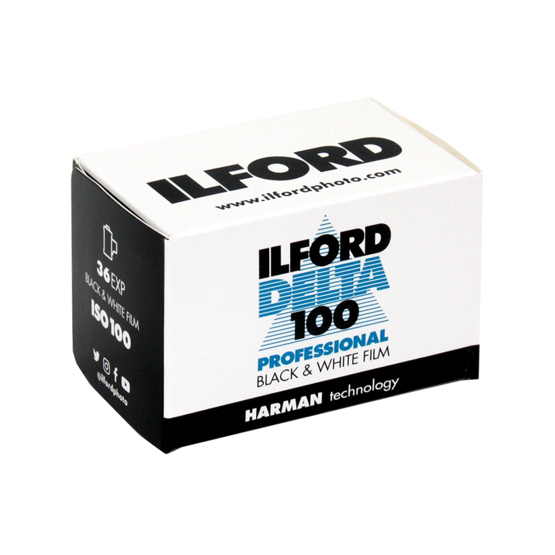 UK original ILFORD ILFORD DELTA100 135 professional black and white film roll 23 years 08 months now