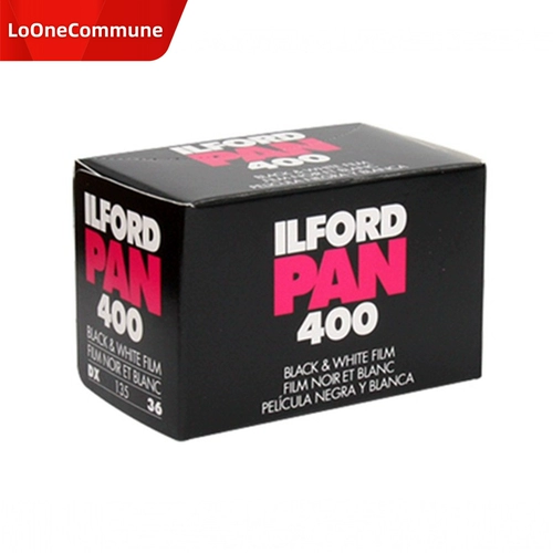 Британский оригинальный черно -белый фильм Ilford 135 Pan