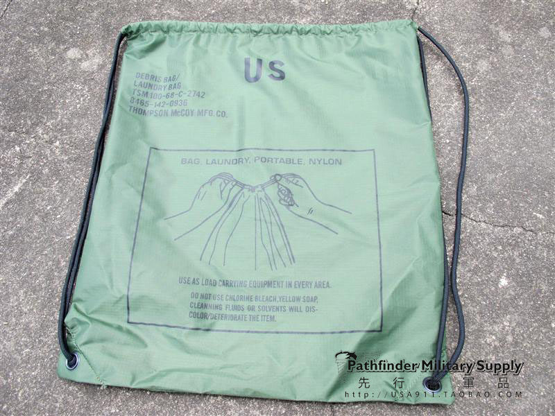Thompson McCoy U.S. Vietnam War Style Nylon Carrying Miscellaneous Bags Clothing Bags Backpacks