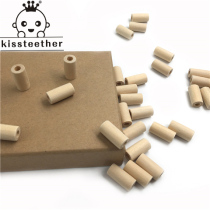 Gross Embryogenic Wood Colored Pail Beads DIY Handmade Ornament Accessories Material 10 10 * 20mm Wooden Casks Pearl Bulk Beads