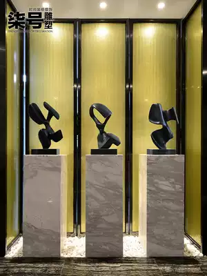 Hotel lobby desktop sculpture ornaments sample House exhibition center clubhouse installation art aisle corridor resin abstract decoration