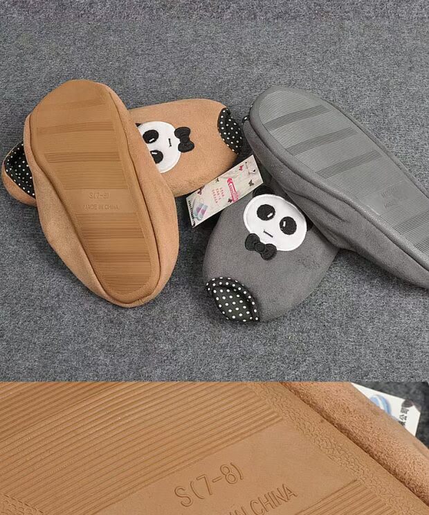 Mùa xuân và mùa thu mới miệng cá dép nhà ấm áp dép nam mở dép trơn đế mềm shop dép nam