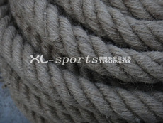 Перетягивание каната 绳粗3cm 4cm 15米/20米/25米/30米/拔河绳学校单位专用 麻制绳