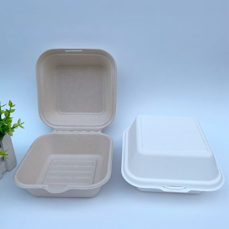 Net Red Lunchbox 4 Inch Cake Box Hand-painted Baking Packing Paper Box Burger Box Snowy Bridesmaid Box Packaging Box