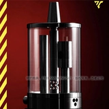 Маленький портативный арабский прозрачный кальян из нержавеющей стали, полный комплект