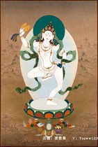 Karma Kaga Wisdom Airline Mother Majila quasi Nepal pure hand-painted pure hand-made Tibetan Thangka hanging paintings