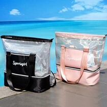 Japan Waterproof Swimming Bag Dry Wet Separation Fitness Bag Swimsuit Containing Bath Bag Sports Hand Beach Bag