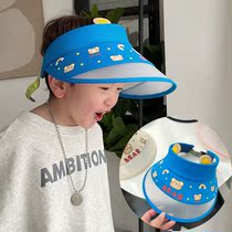 Japanese children sunbeds hat summer sun air top hat sunscreen for sun protection against UV baby baby thin cap woman