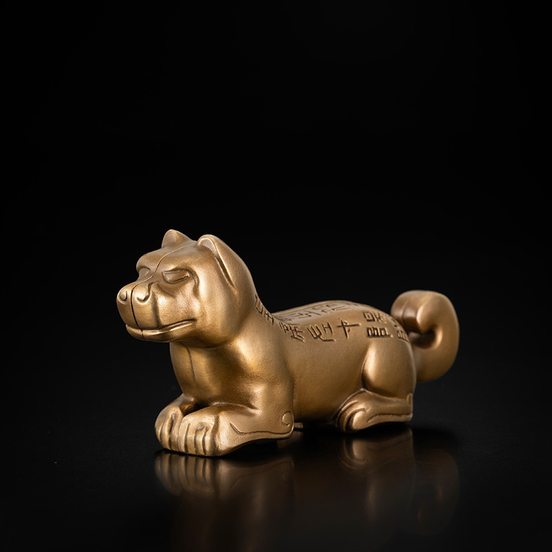 Ogrm Og Museum Sotheby's Qin Yangling Tiger Seal Bronze Replica Handheld Gift Item Ogrm Og Museum Sotheby's Qin Yangling Tiger Seal Bronze Replica Handheld Gift Item