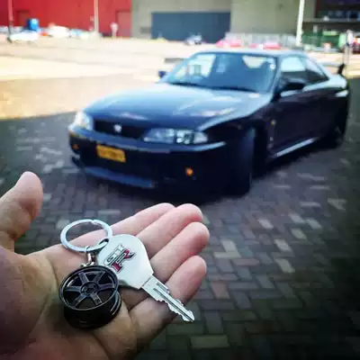 GTR key embryo classic JDM R33 car key pendant collection mechanical key customized delivery boyfriend