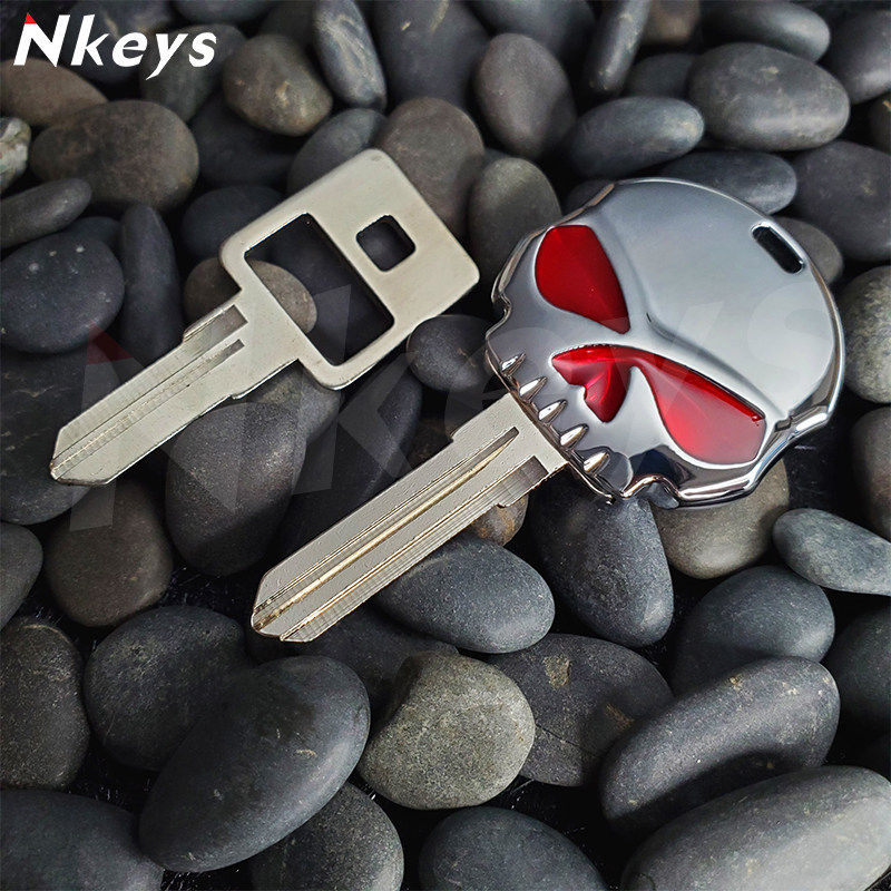 Key Retrofit Shank Full Key Universal Skeleton Skull Head Harelocomotive Key Retrofit x48 883750
