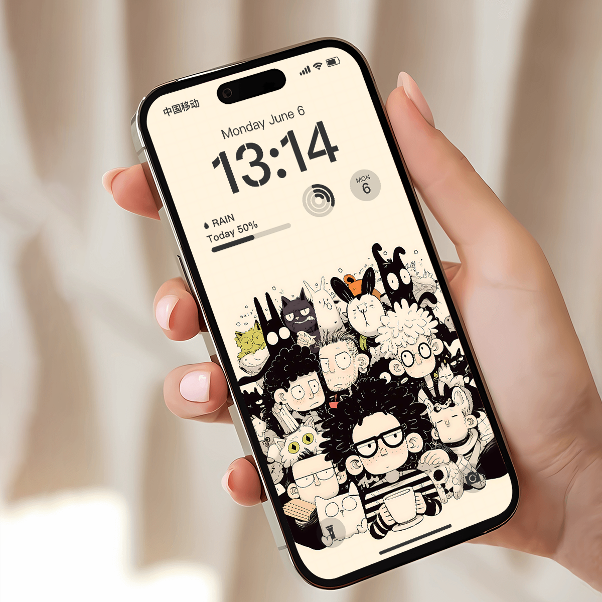 25年最火动漫插画手机壁纸推荐｜高清4K适配iPad\u0026iPhone，拯救你奇奇怪怪的手机桌面！-AI壁纸-淘宝好物网, image size:1200x1200