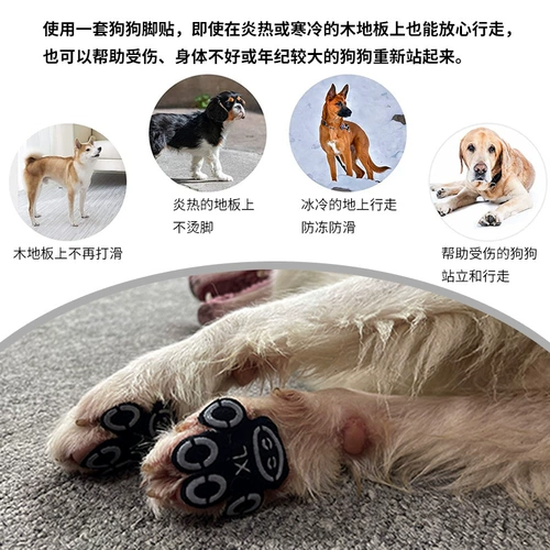 Собаки из горячих дорожного покрытия для собак Защита Когтя Защита Старшая собака Старшая собака для поддержки стельки