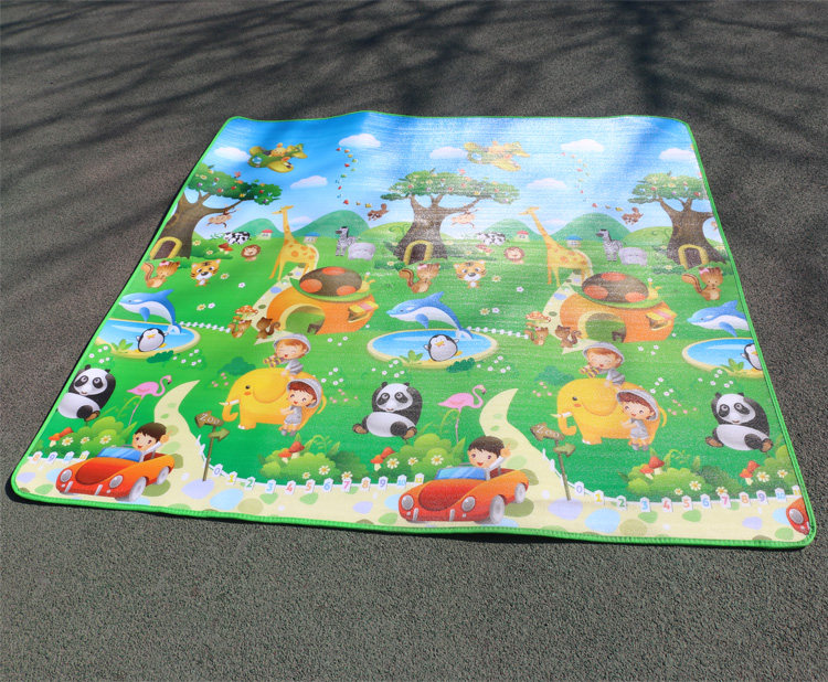 Eco-friendly Children Baby Crawling Cushion Fold Thickening Anti-Damp Cushion Baby Climbing Cushion Foam Ground Mat TASTELESS PLAY BLANKET