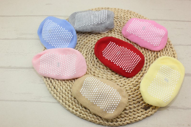 Mùa hè vớ em bé cotton lỏng miệng dễ thương thoáng khí bé non-slip vớ đáy sàn trẻ em vớ vớ cha mẹ và con vớ