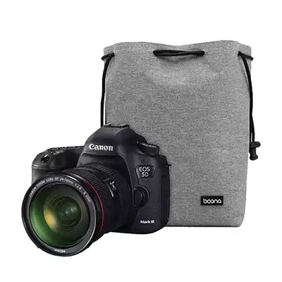 (Elephant Station) camera storage bag single-eye micro-single-eye camera portable lens photography inner bag Canon Fuji Sony