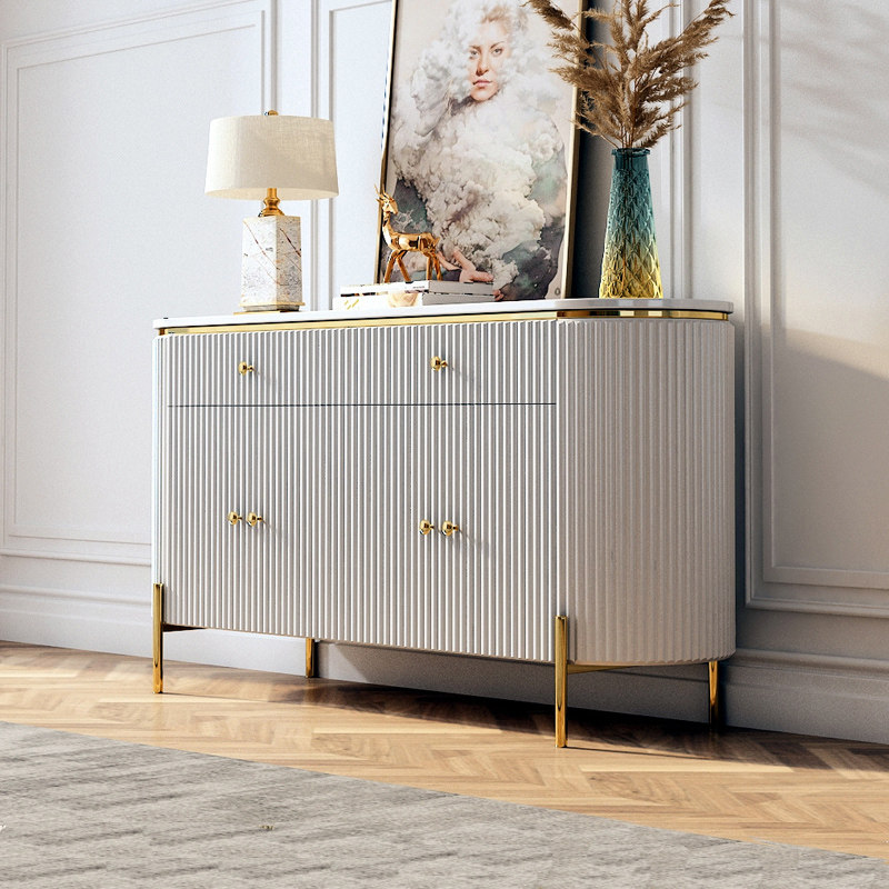 Post-modern light luxury cabinet small household simple marble baking room cabinet cabinet cabinet tea side cabinet