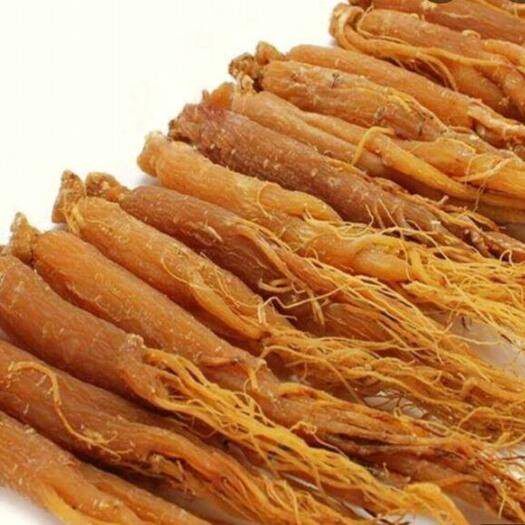 Northeast Red Ginseng Whole branch with red ginseng Long white Mountain red ginseng slice without smoked red ginseng whole root 500 gr