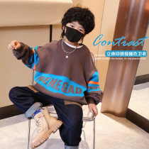 Small Crooked Home 2022 Boy loaded with Spring Summer season new childrens pure cotton baby Hans version of the Korean Air Loose Clothing