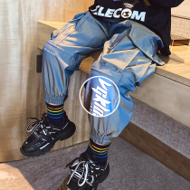 Small crooked childrens clothing 2021 Spring and Autumn new boy casual trousers breathable thin trousers