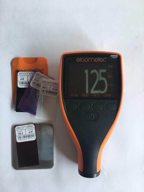 UK easily high A456CFBI1 coating thickness gauge elcometer iron-based one-piece coating thickness gauge calibration-Taobao