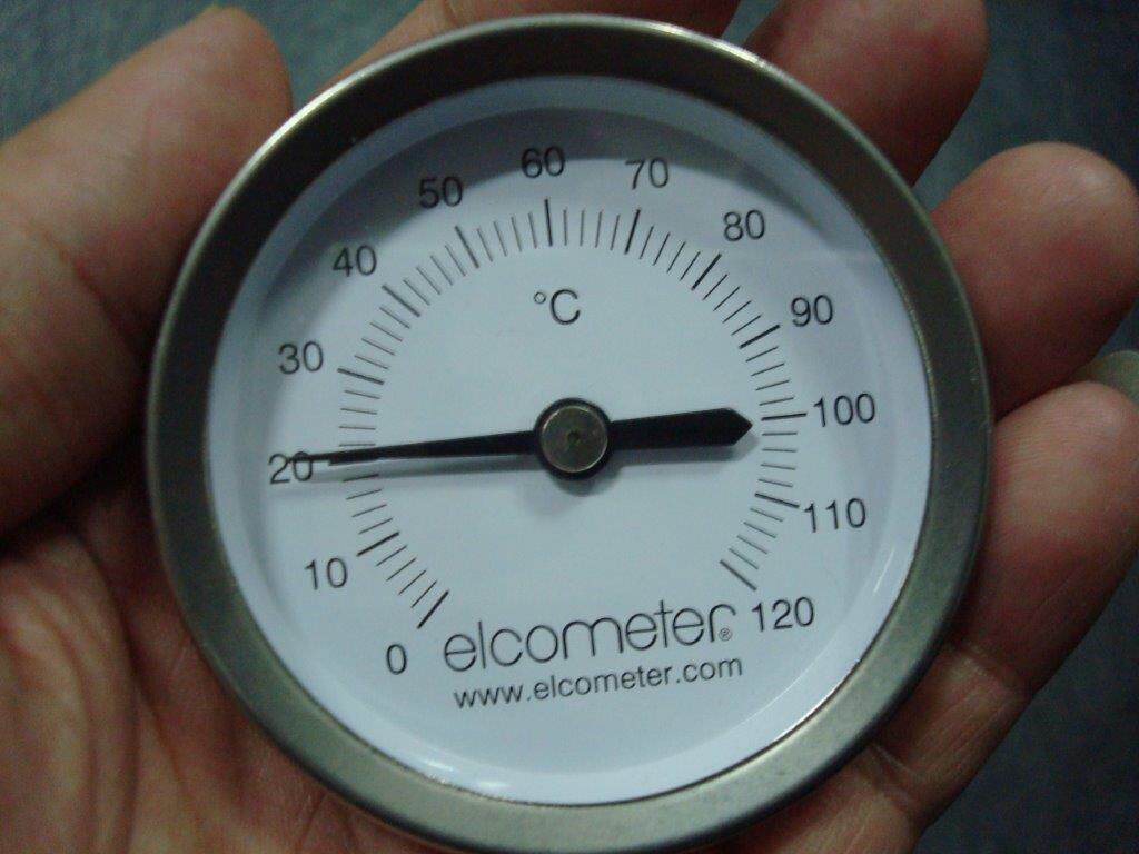 Easy High elcometer Magnetic Thermometer G113-1B 2B Magnetic Thermometer Imported Metal Thermometer