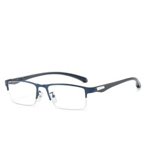 New anti-Blue reading glasses metal presbyopia glasses mens young state old mirror 100-400 degrees