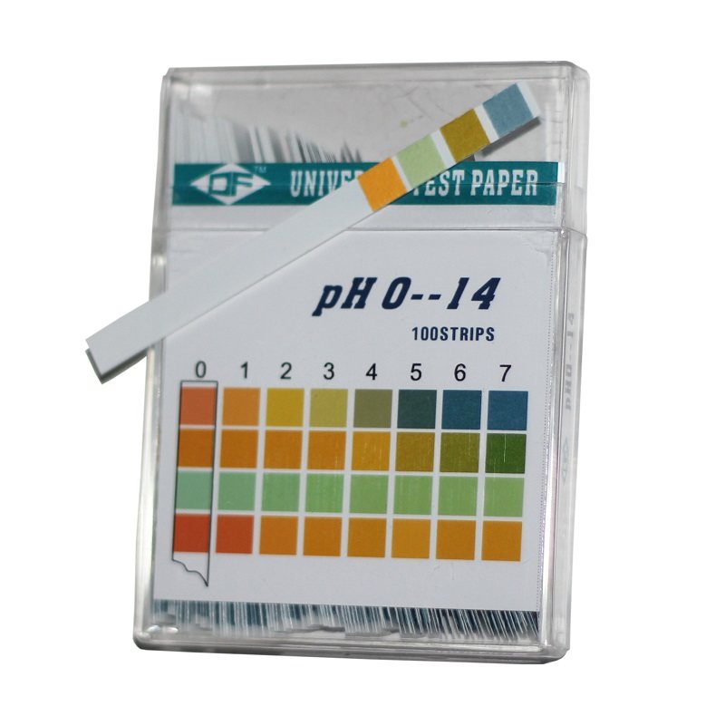 Four colors 0-14PH pH test paper test water quality chemical experiment urine saliva human vagina liquid amniotic fluid