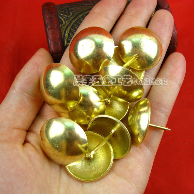 Light 25mm Antique Sofa Nail DIY Decorated Little Nail Box Wine Box Bubble Chrysanthemum Nail Nail